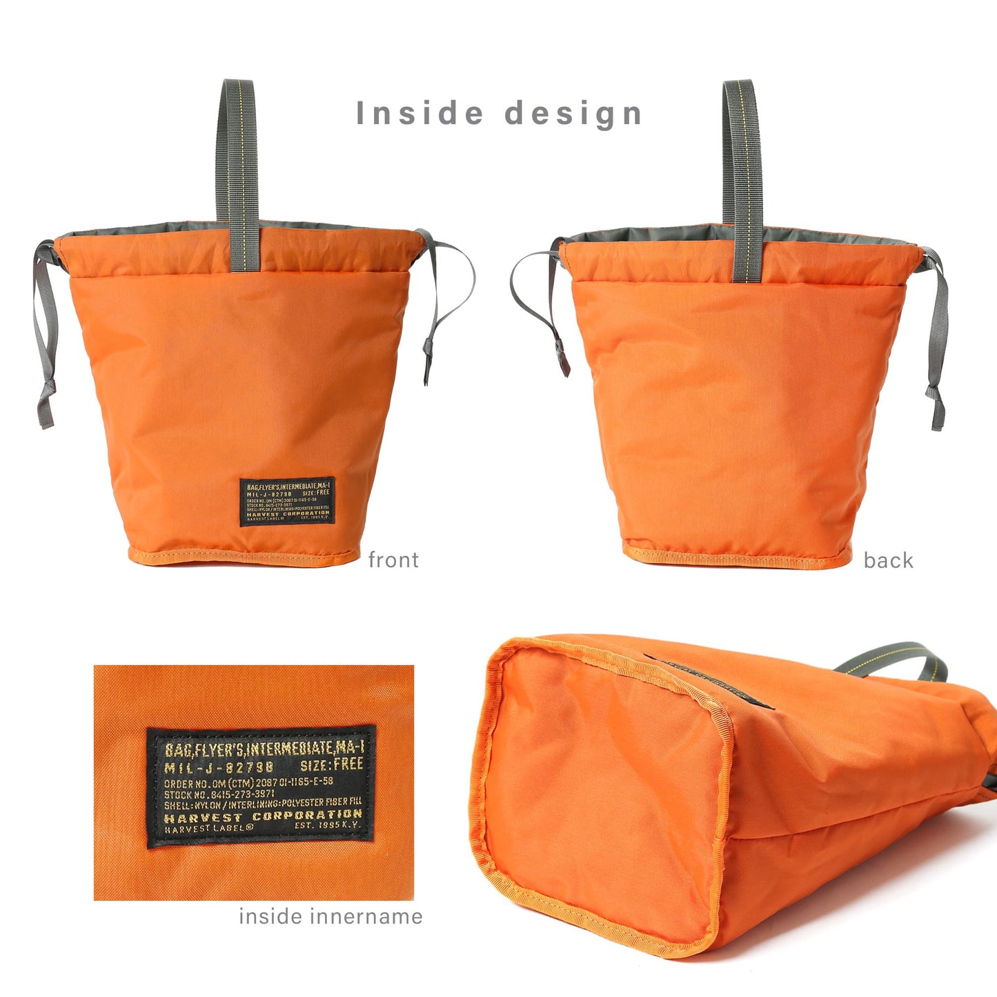 LIMITED LINE 【数量限定】2-Way Mini Bucket Bag HLM-0040