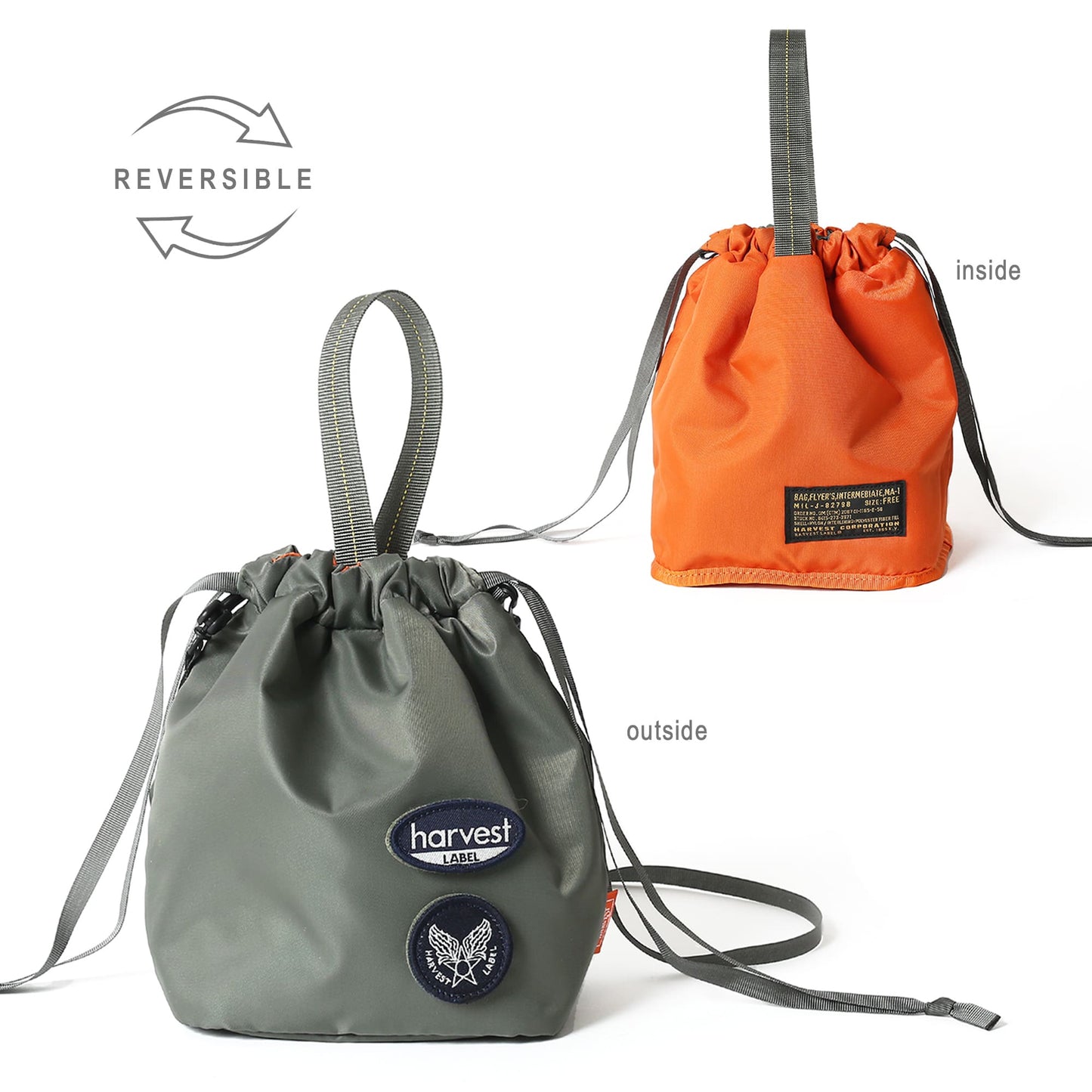 LIMITED LINE 【数量限定】2-Way Mini Bucket Bag HLM-0040