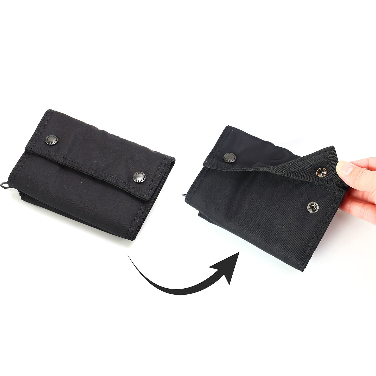 FLYER'S SUPPLY Middle Wallet with Neck Strap HSP-0179