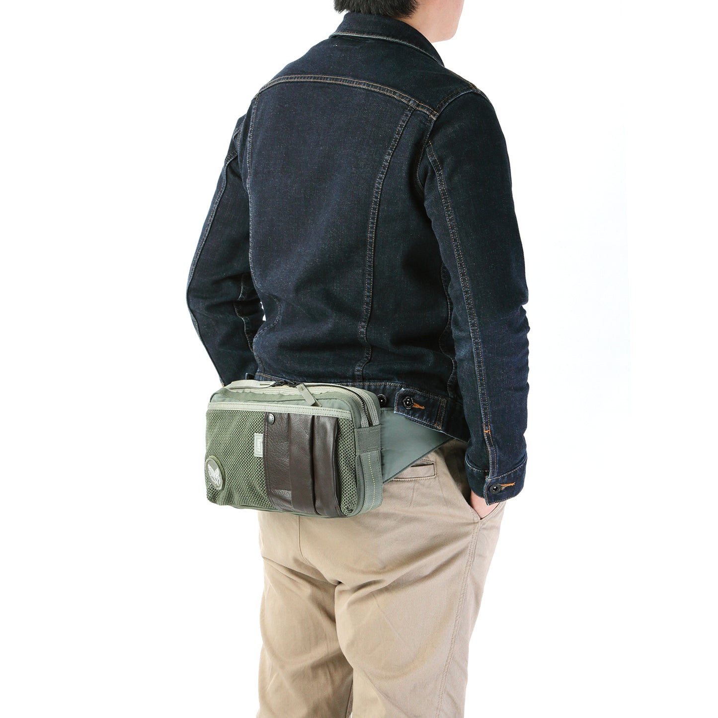 CUSTOM Body Bag Horizontal Body Waist Bag Super Nylon HC-0101