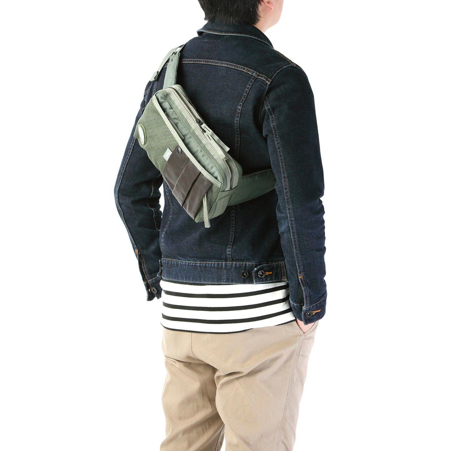 CUSTOM Body Bag Horizontal Body Waist Bag Super Nylon HC-0101