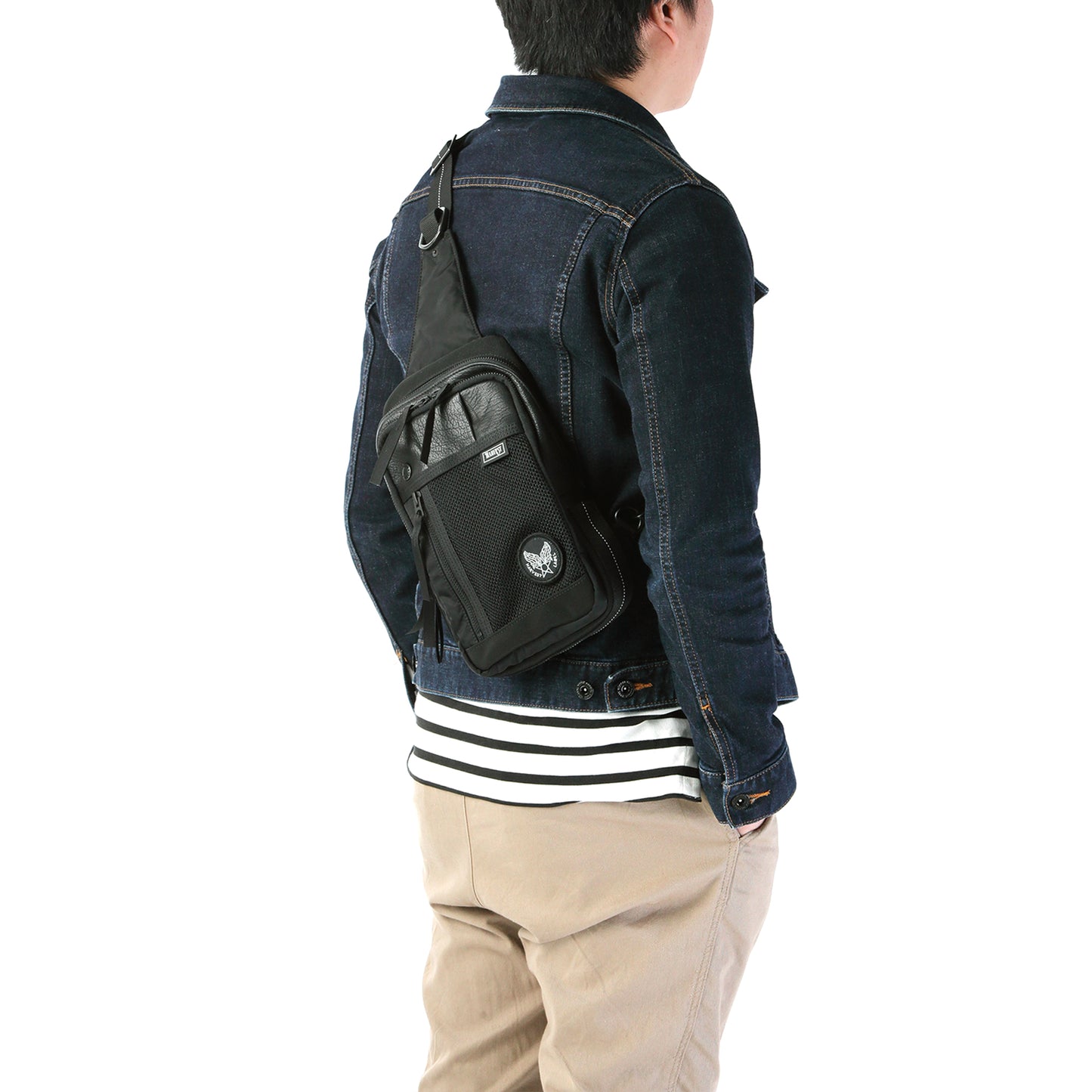 CUSTOM Body Bag Vertical Body Super Nylon HC-0102