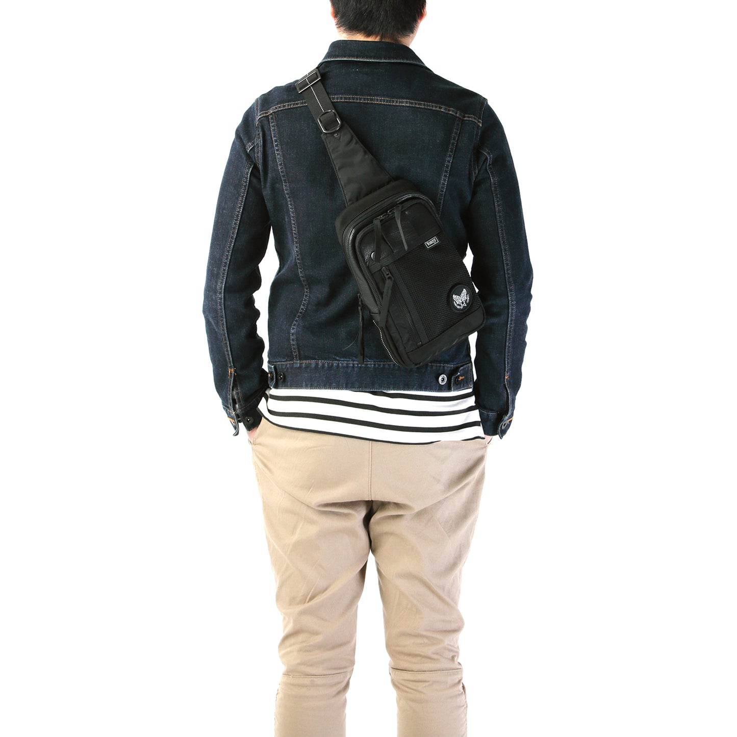 CUSTOM Body Bag Vertical Body Super Nylon HC-0102