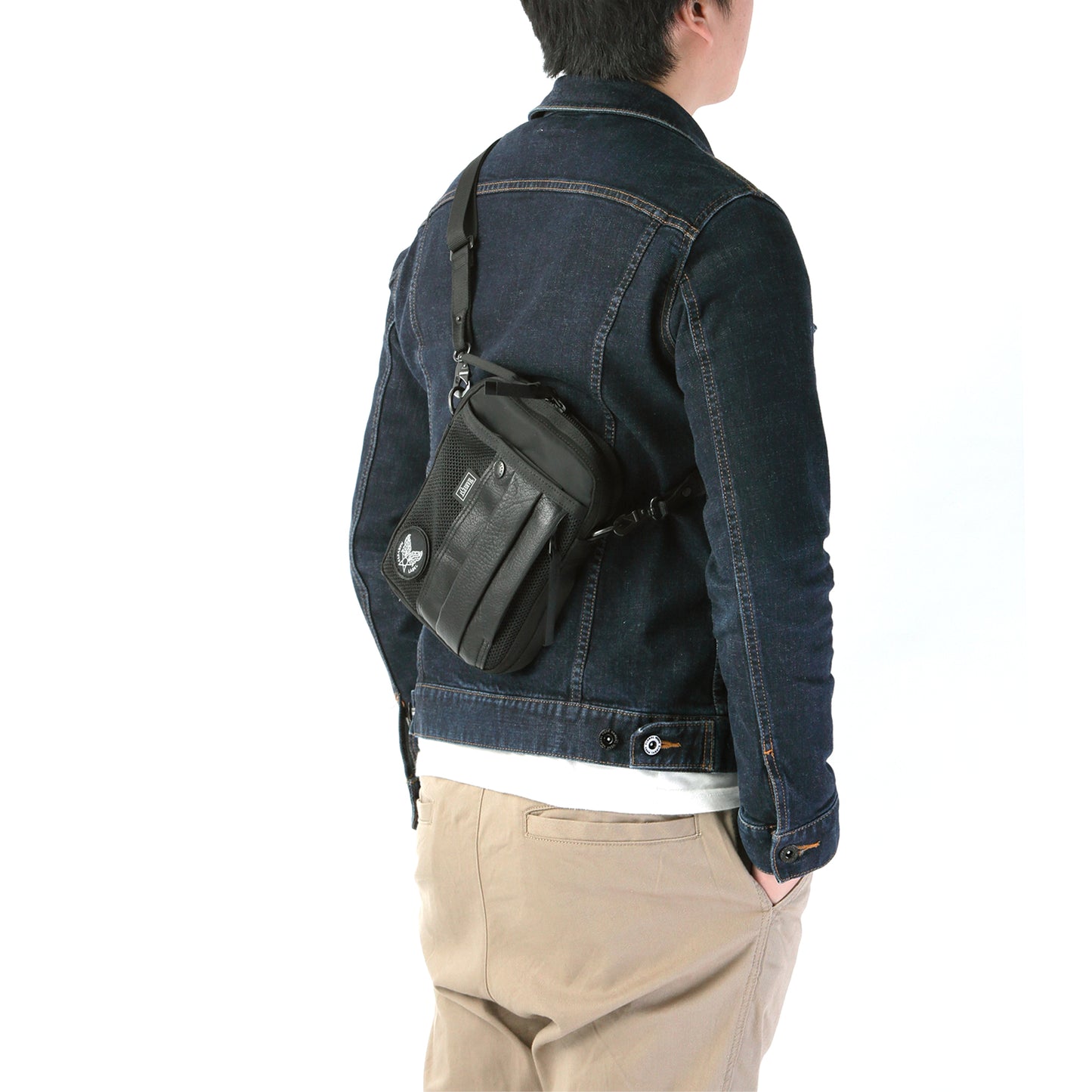 CUSTOM Shoulder Mini Shoulder Belt Pouch Super Nylon HC-0112