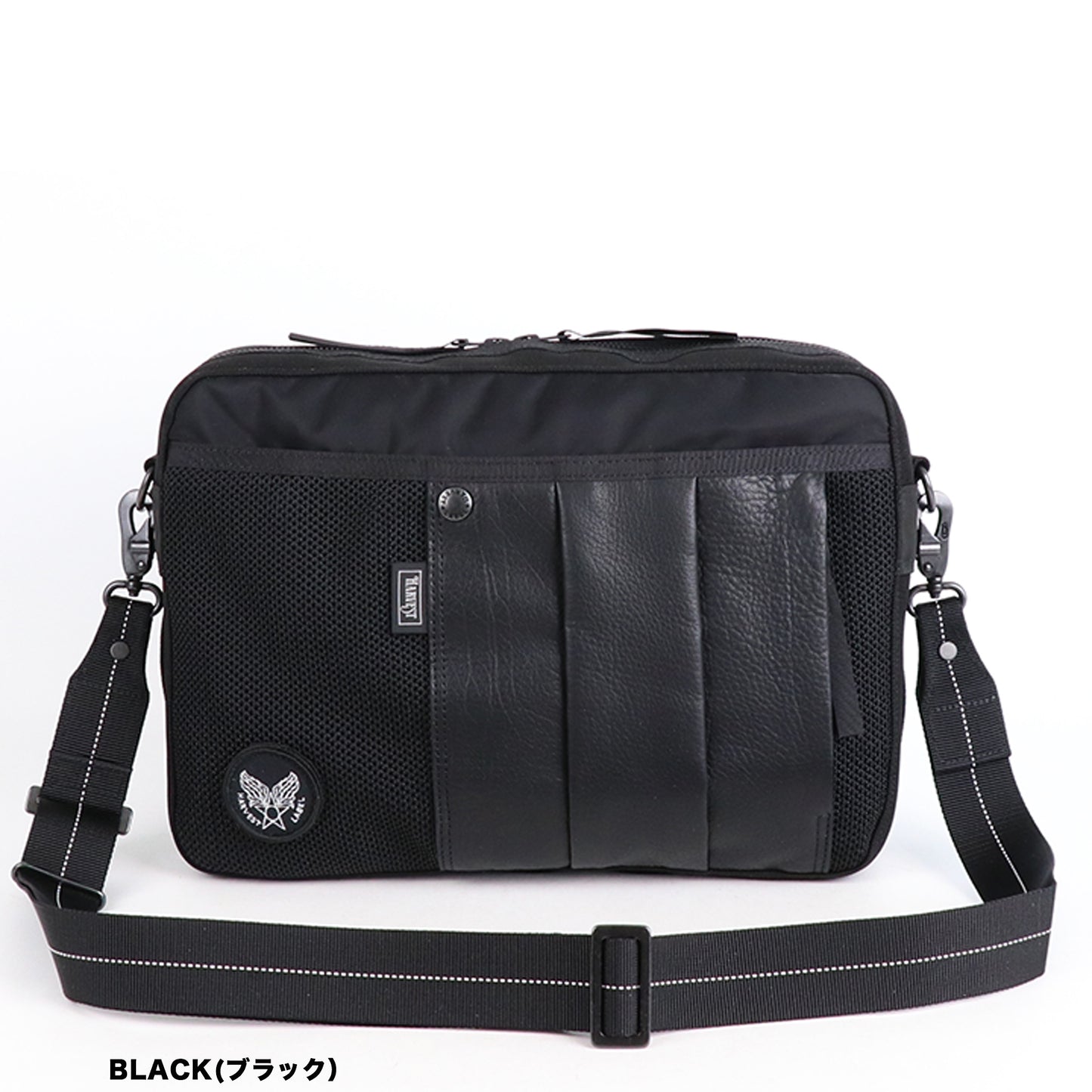 CUSTOM Shoulder Bag Zipper Type A4 Super Nylon HC-0113
