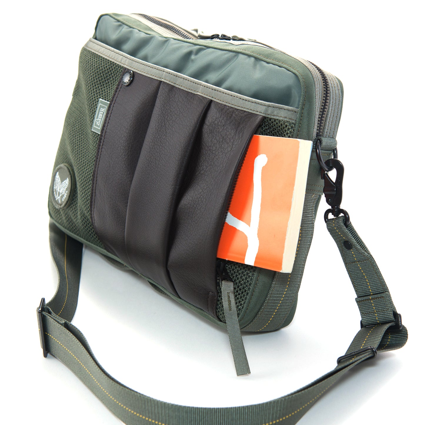 CUSTOM Shoulder Bag Zipper Type A4 Super Nylon HC-0113