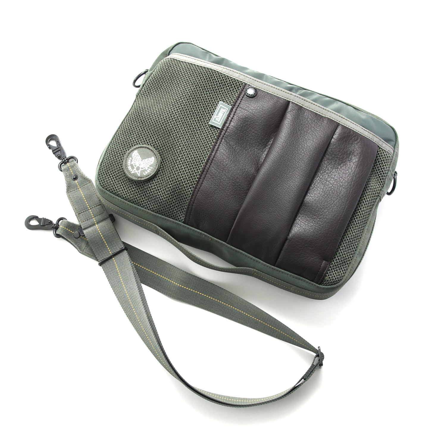 CUSTOM Shoulder Bag Zipper Type A4 Super Nylon HC-0113