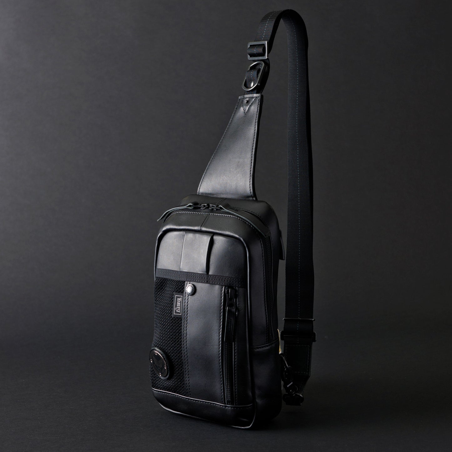 CUSTOM PELLE Body Bag, Vertical Body, Italian Cowhide Leather, HP-0202