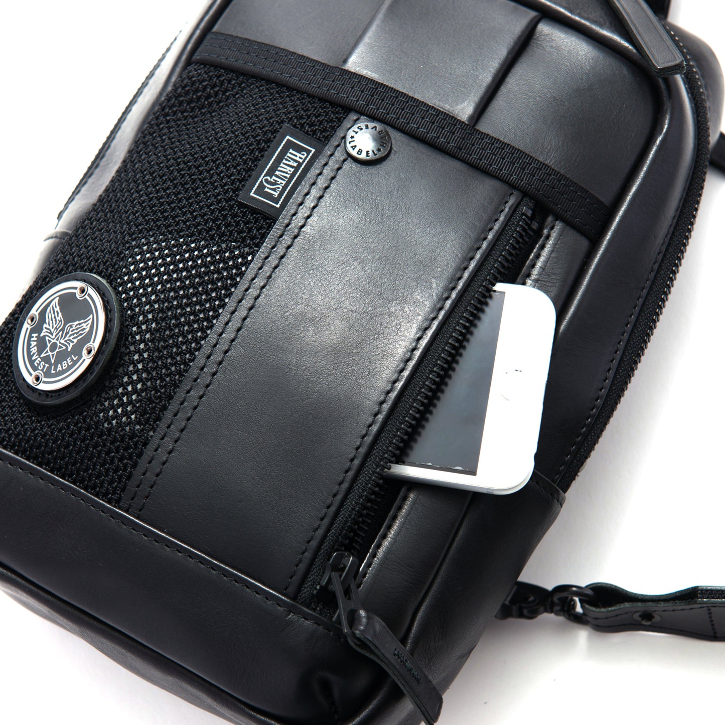 CUSTOM PELLE Body Bag, Vertical Body, Italian Cowhide Leather, HP-0202