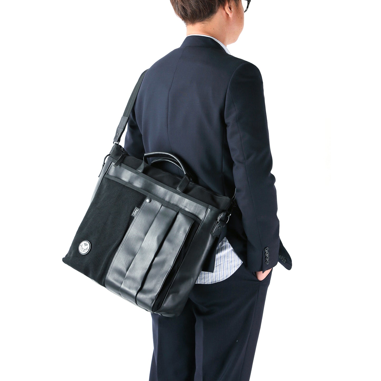 CUSTOM PELLE Business Tote Brief Tote Italian Cowhide HP-0204