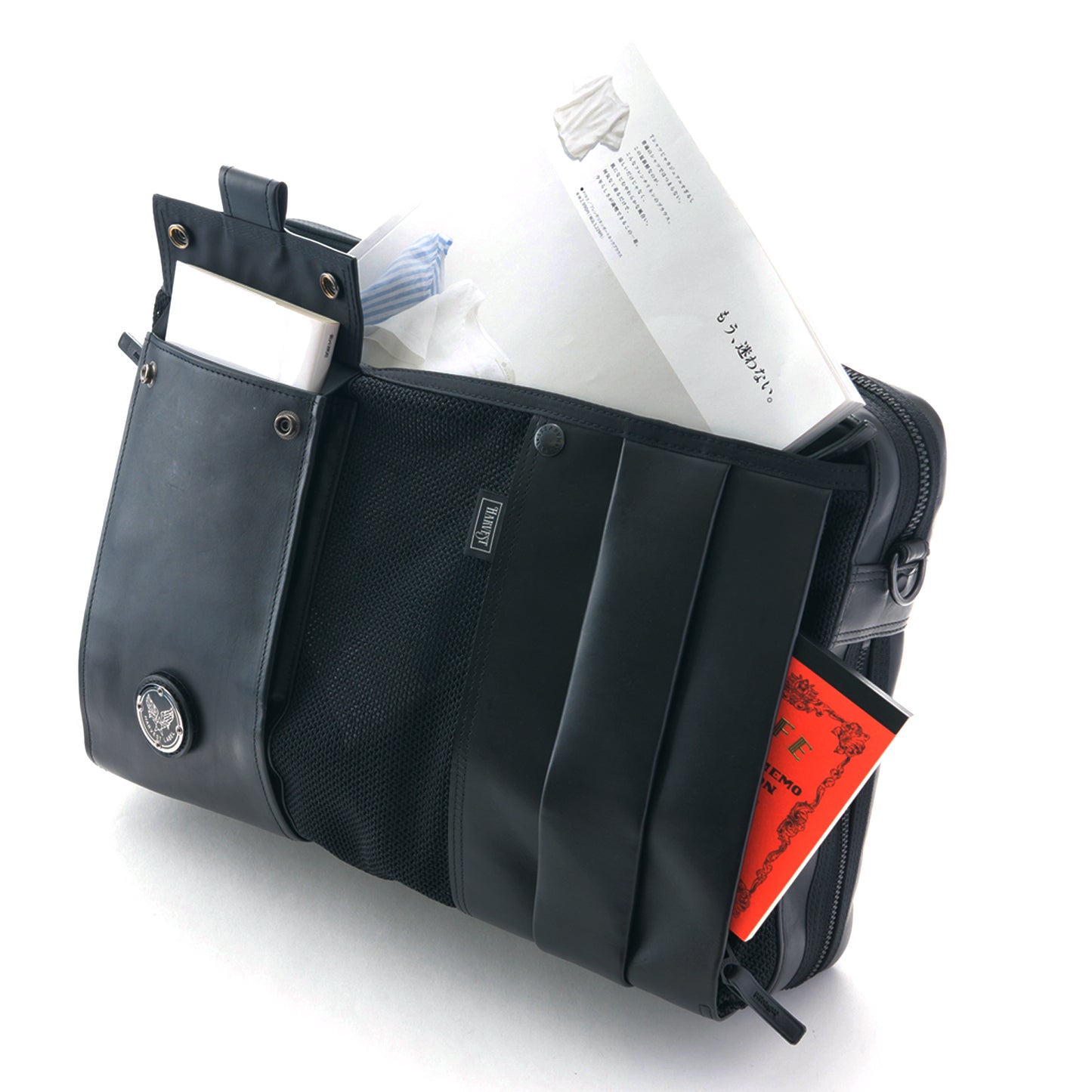 CUSTOM PELLE Business Briefcase 2WAY Italian Cowhide HP-0205