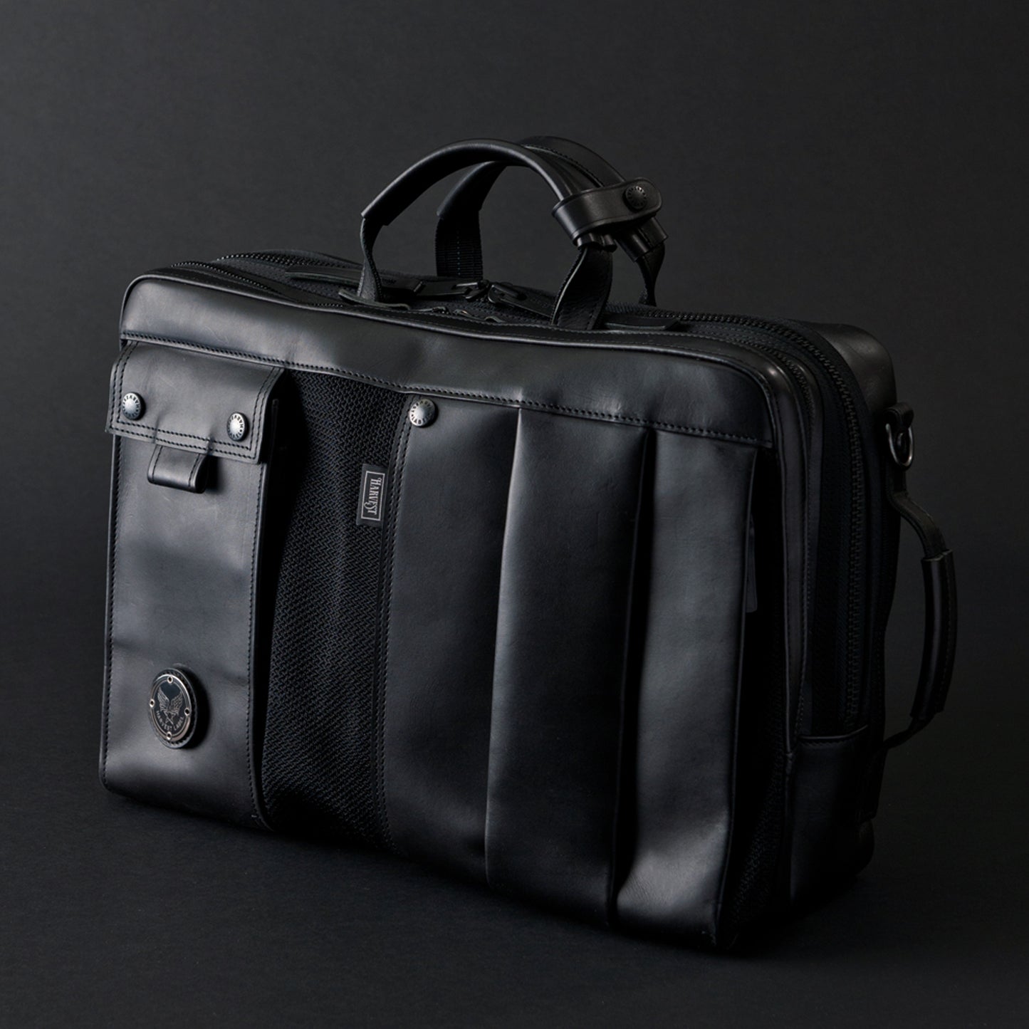 CUSTOM PELLE Business 3WAY Backpack Italian Cowhide Leather HP-0206