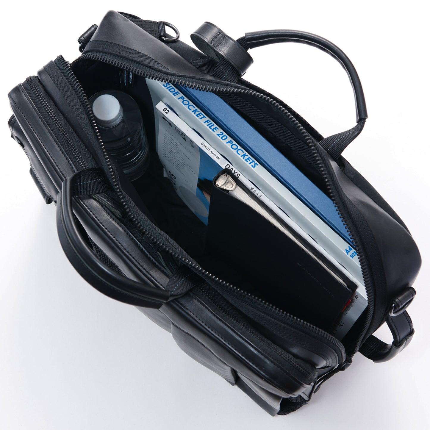 CUSTOM PELLE Business 3WAY Backpack Italian Cowhide Leather HP-0206