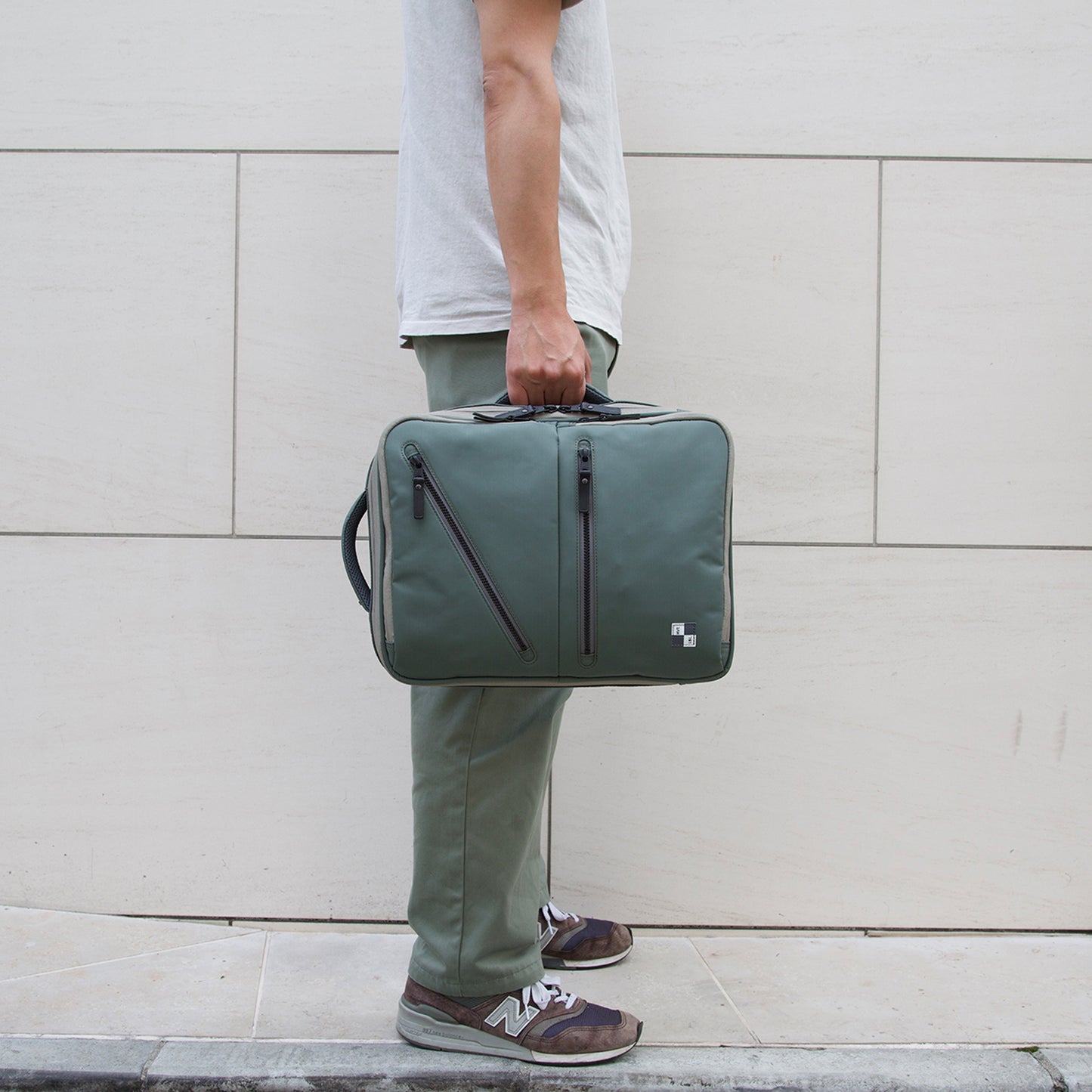 BUSINESS LINES 2WAY Briefcase Backpack (Small) HO-0272