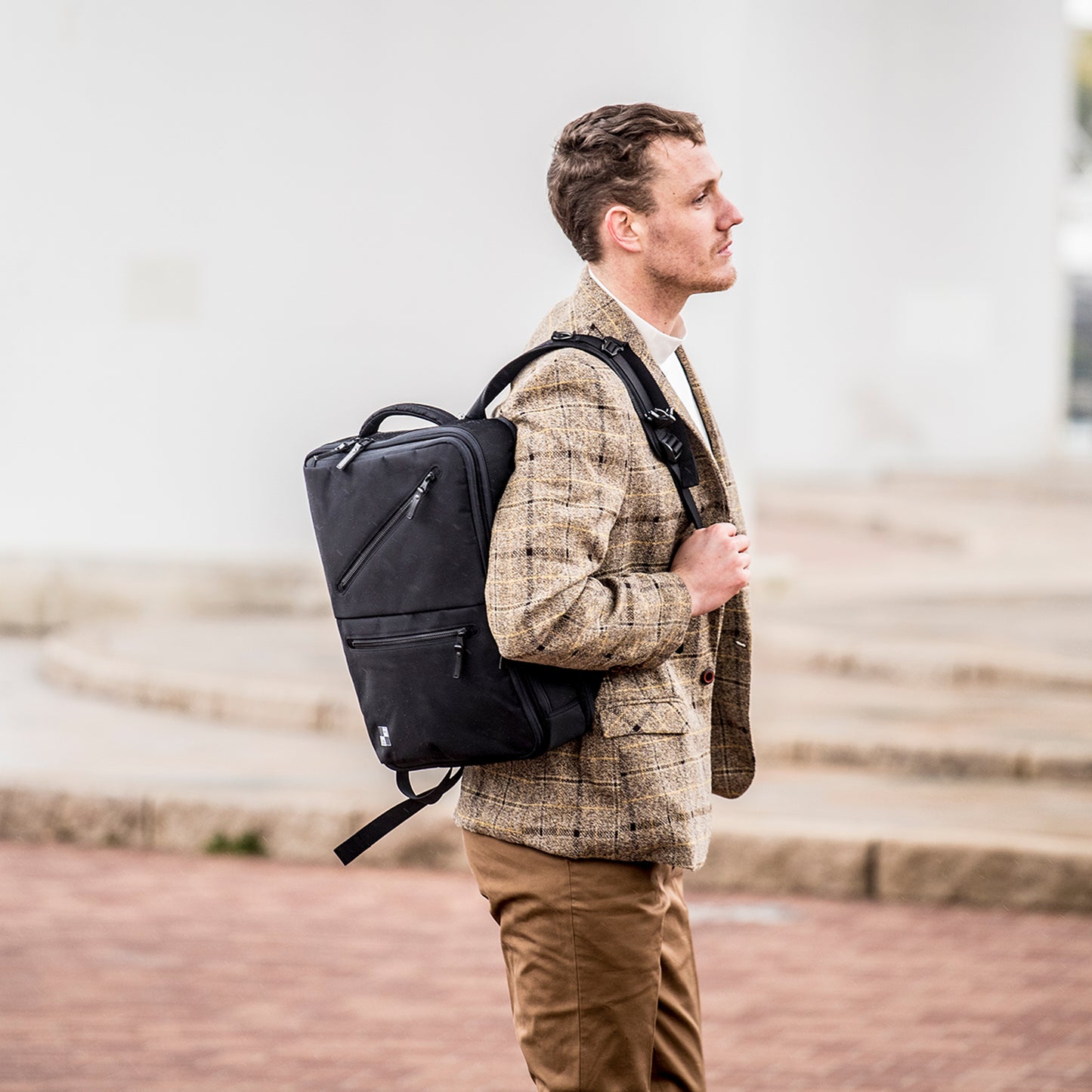 BUSINESS LINES 2WAY Briefcase Backpack (Large) HO-0273