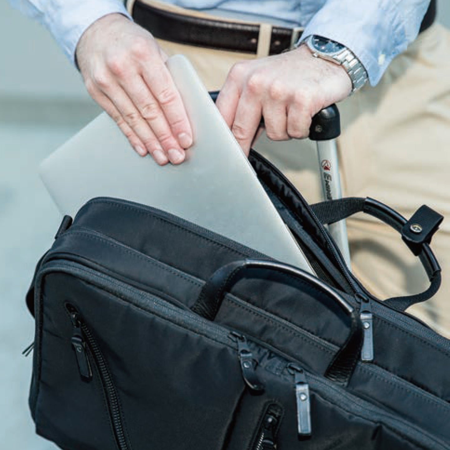 BUSINESS LINES 3WAY Briefcase Backpack (Large) HO-0274