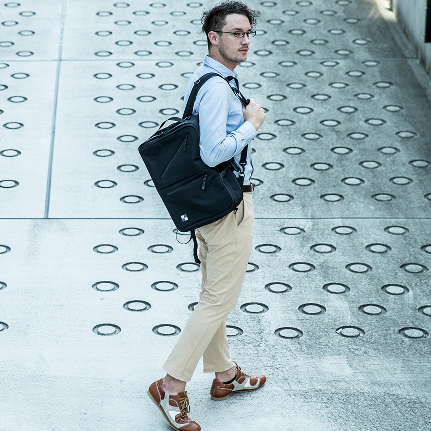 BUSINESS LINES 3WAY Briefcase Backpack (Large) HO-0274
