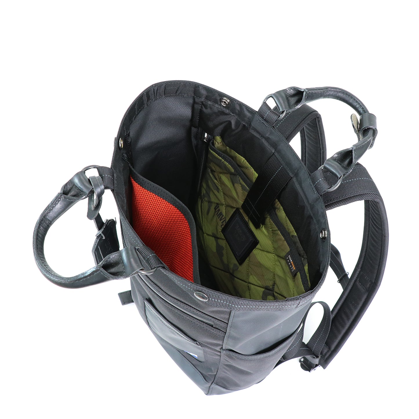 BULLET LINE Backpack Tote style with inner bag Ballistic nylon HB-0453