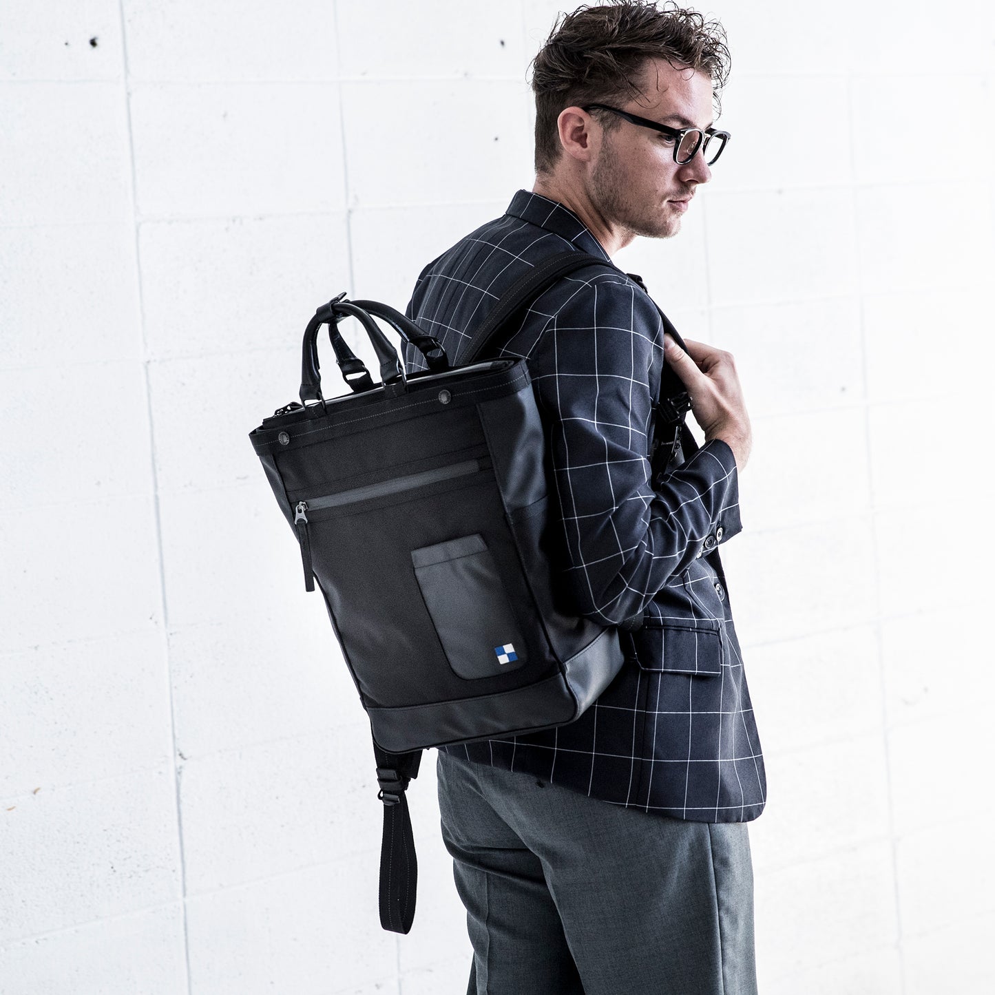 BULLET LINE Backpack Tote style with inner bag Ballistic nylon HB-0453