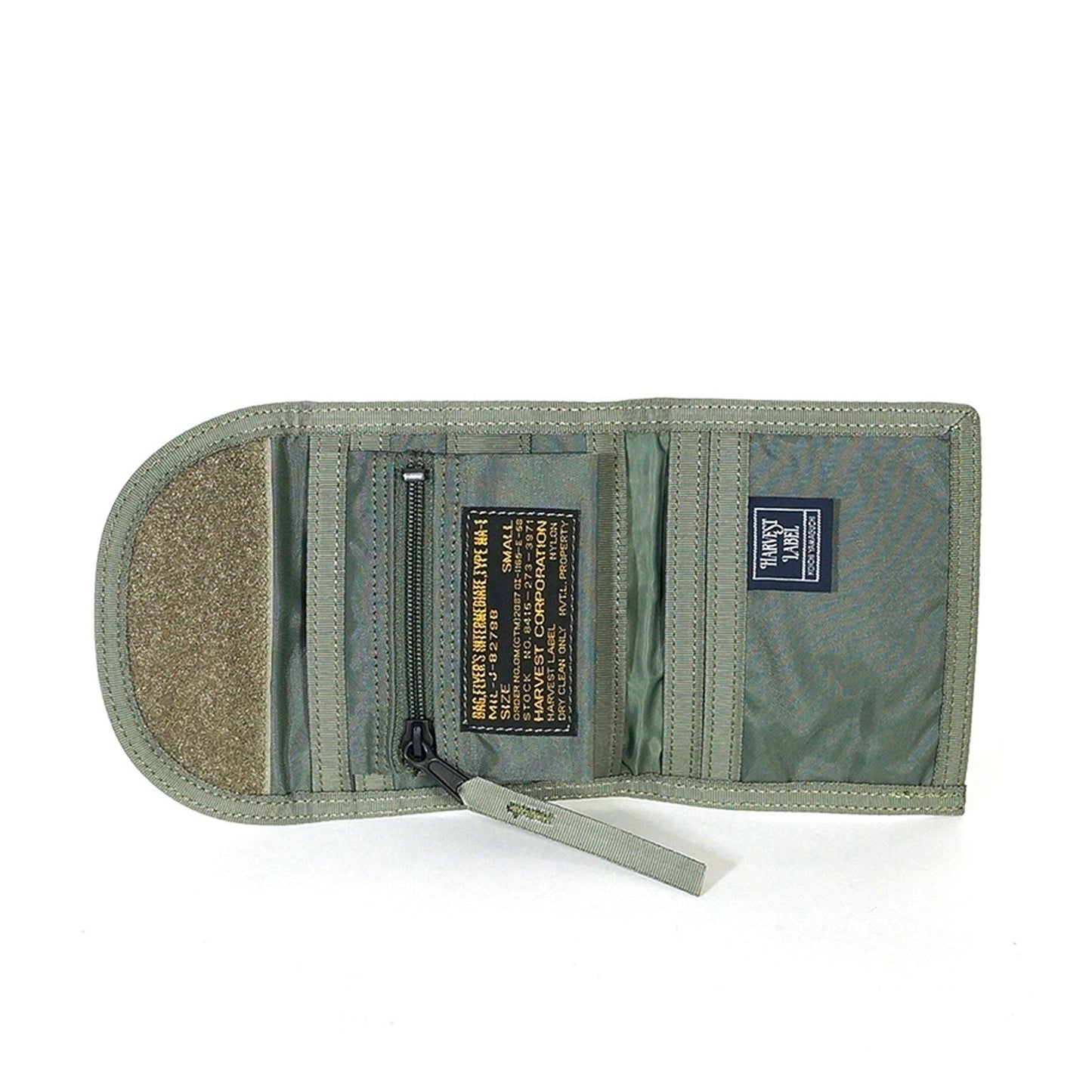 VINTAGE STOCK  小物  ビルフォールド  FLYER'S  ミルスペックナイロンツイル  HJ-4055 - HARVEST LABEL