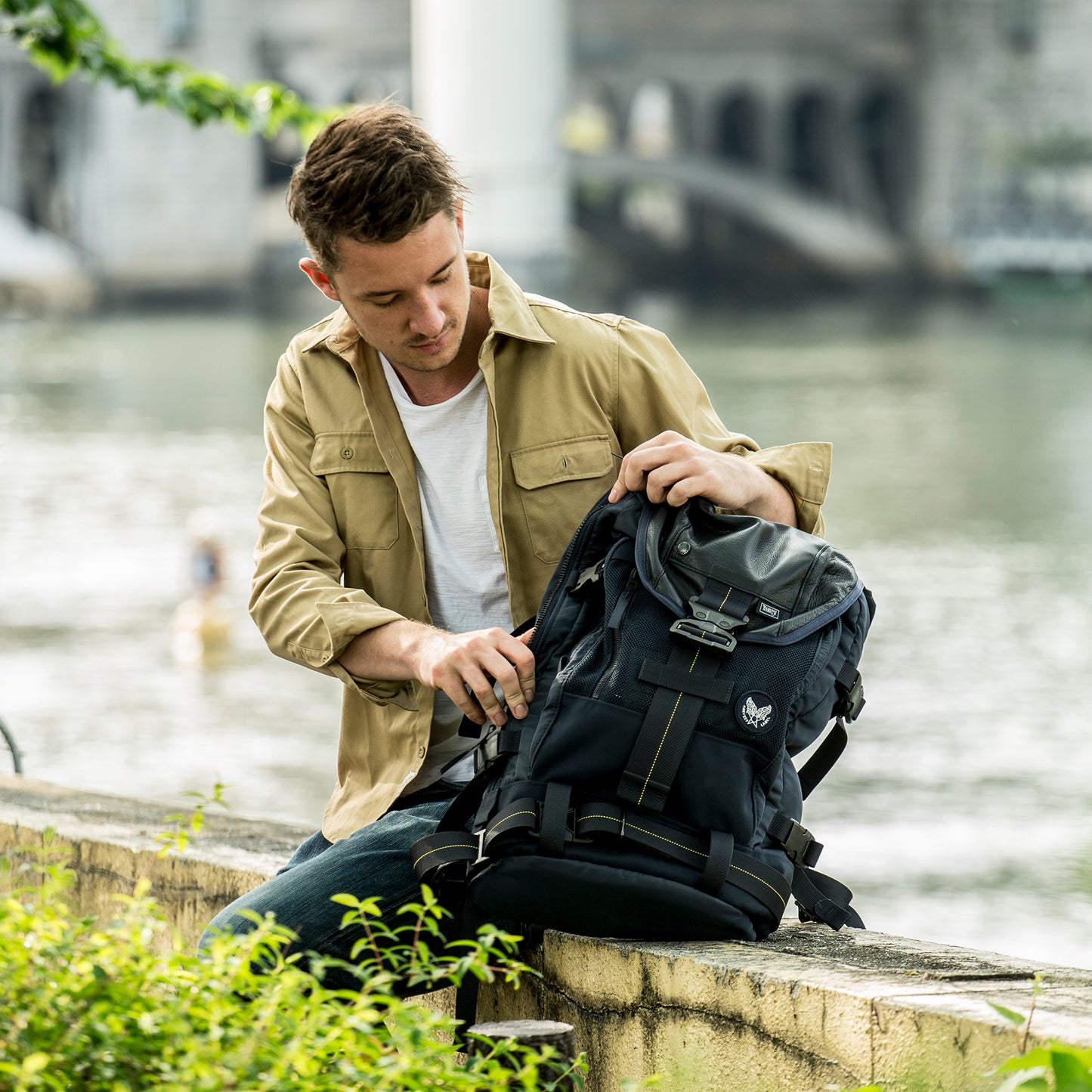 CUSTOM Backpack Flap Super Nylon HC-0107
