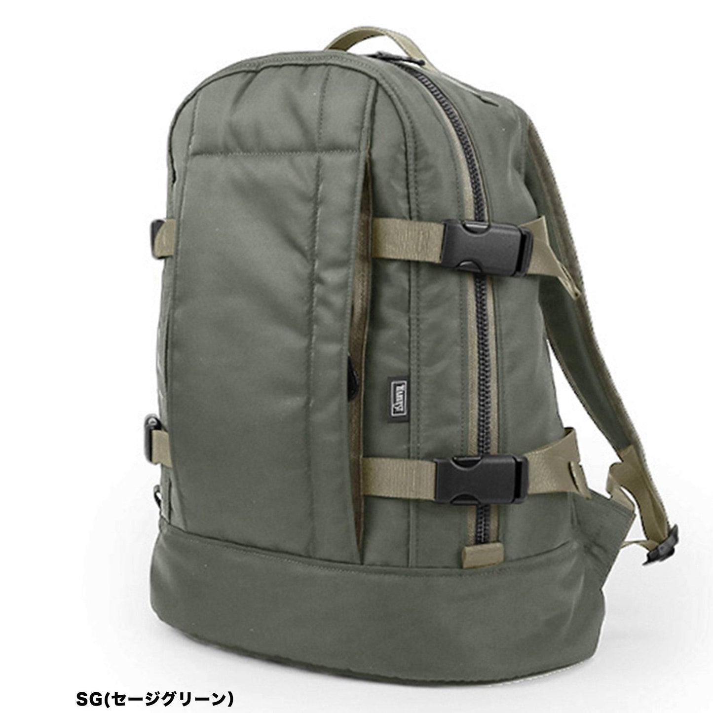 限定復刻版第二弾   FLYER’S バックパック  ナイロンツイル(ボンディング加工)  HJH-4020_R - HARVEST LABEL