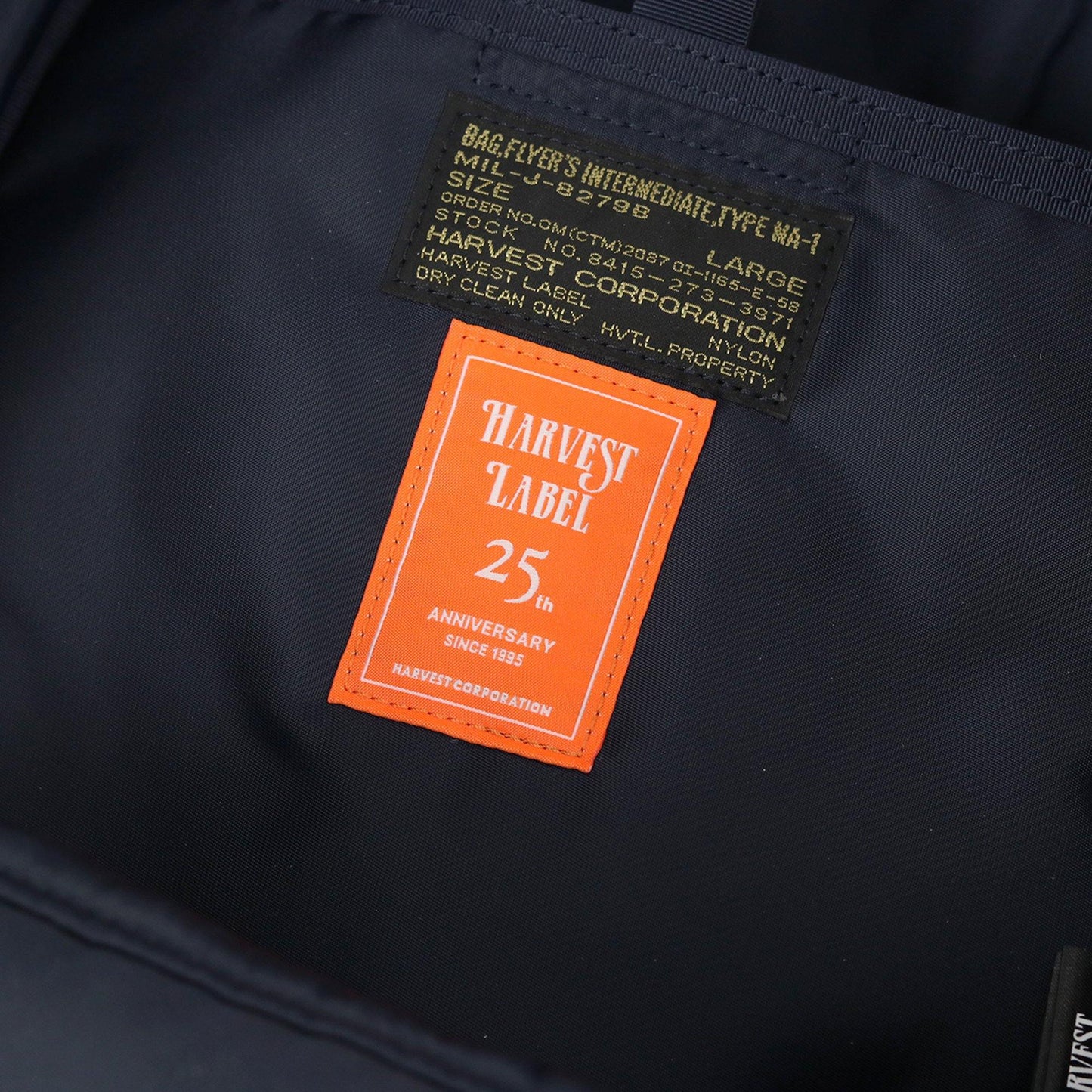 限定復刻版第二弾   FLYER’S バックパック  ナイロンツイル(ボンディング加工)  HJH-4020_R - HARVEST LABEL