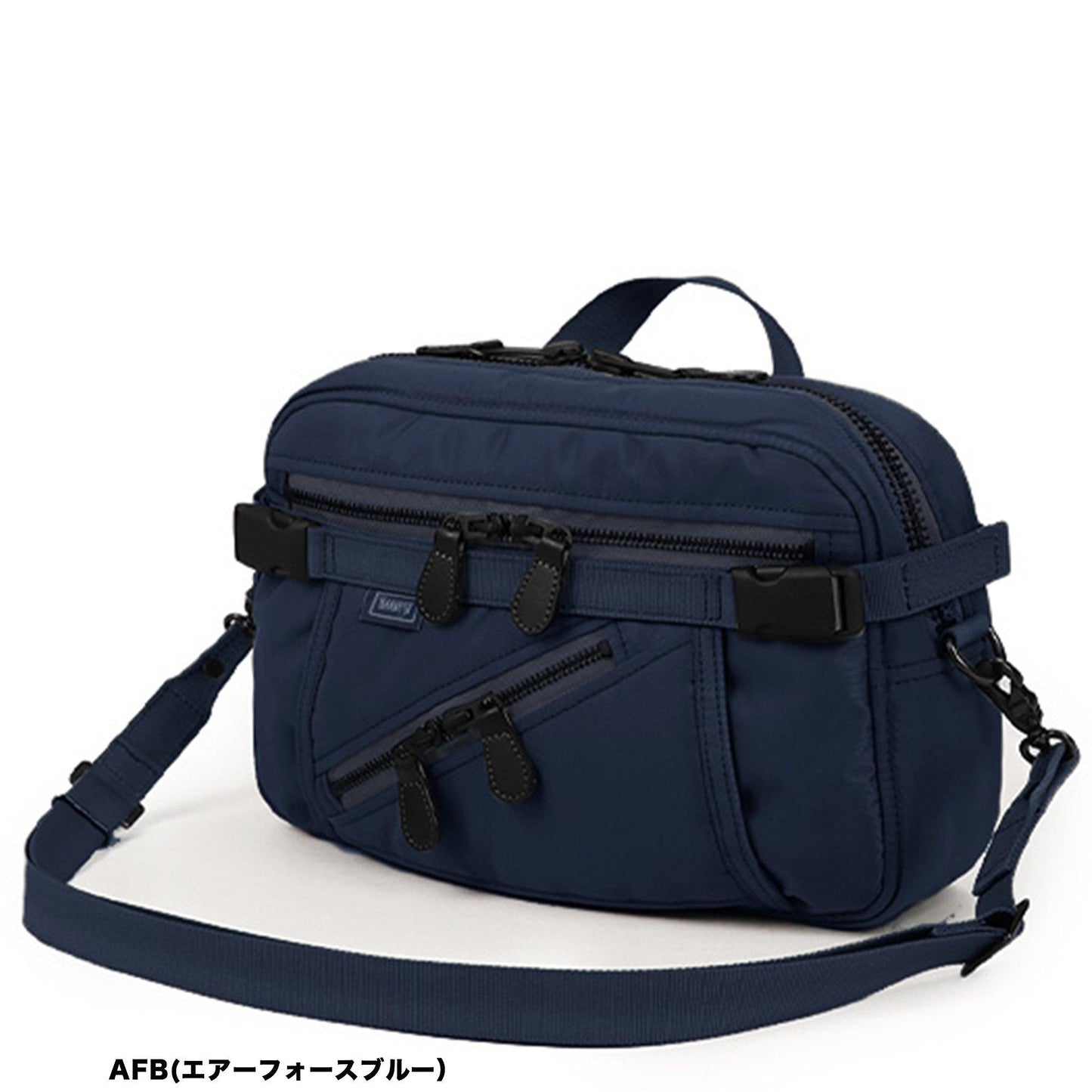 限定復刻版第二弾   FLYER’S 2wayショルダーバッグ  ナイロンツイル(ボンディング加工)  HJH-4022_R - HARVEST LABEL