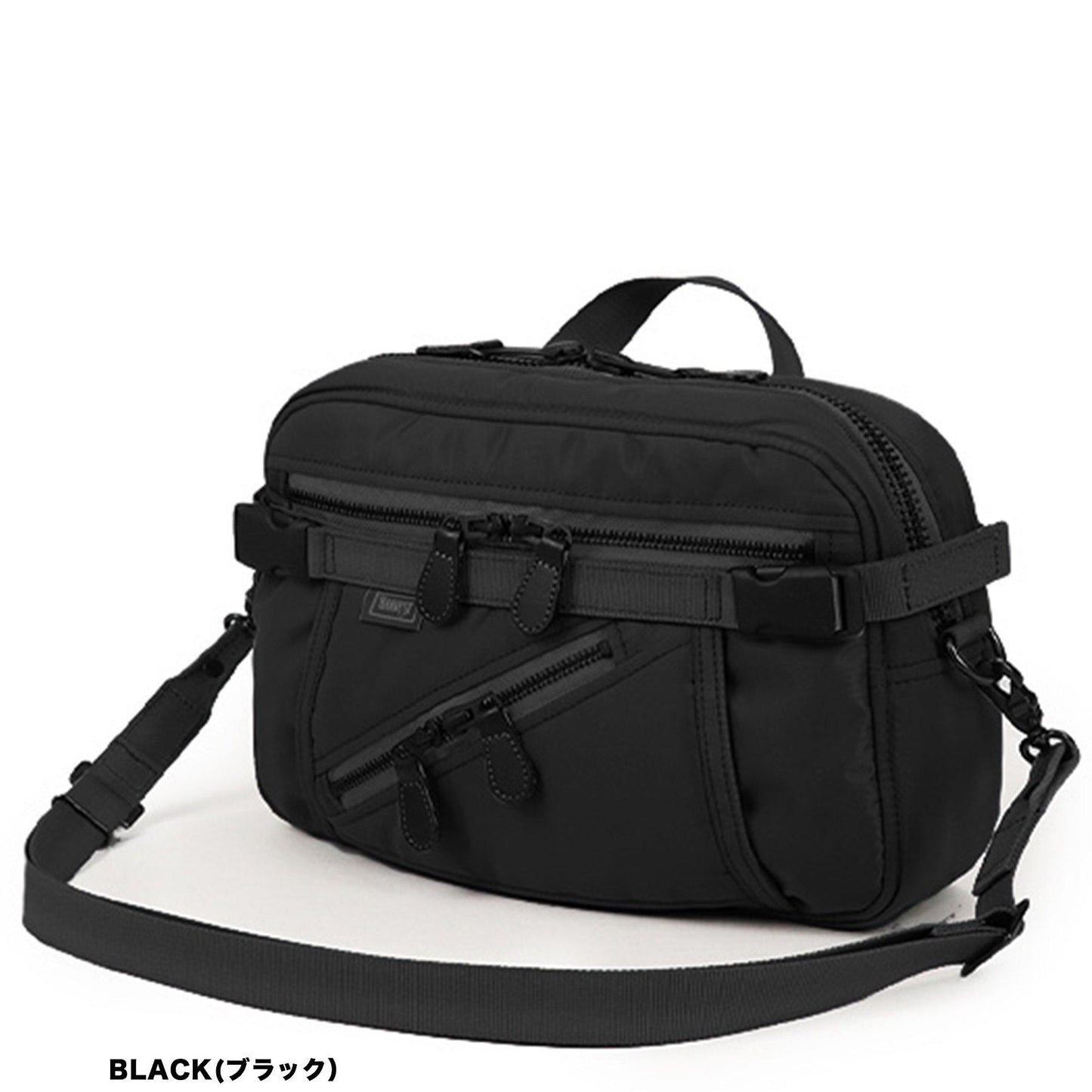 限定復刻版第二弾   FLYER’S 2wayショルダーバッグ  ナイロンツイル(ボンディング加工)  HJH-4022_R - HARVEST LABEL