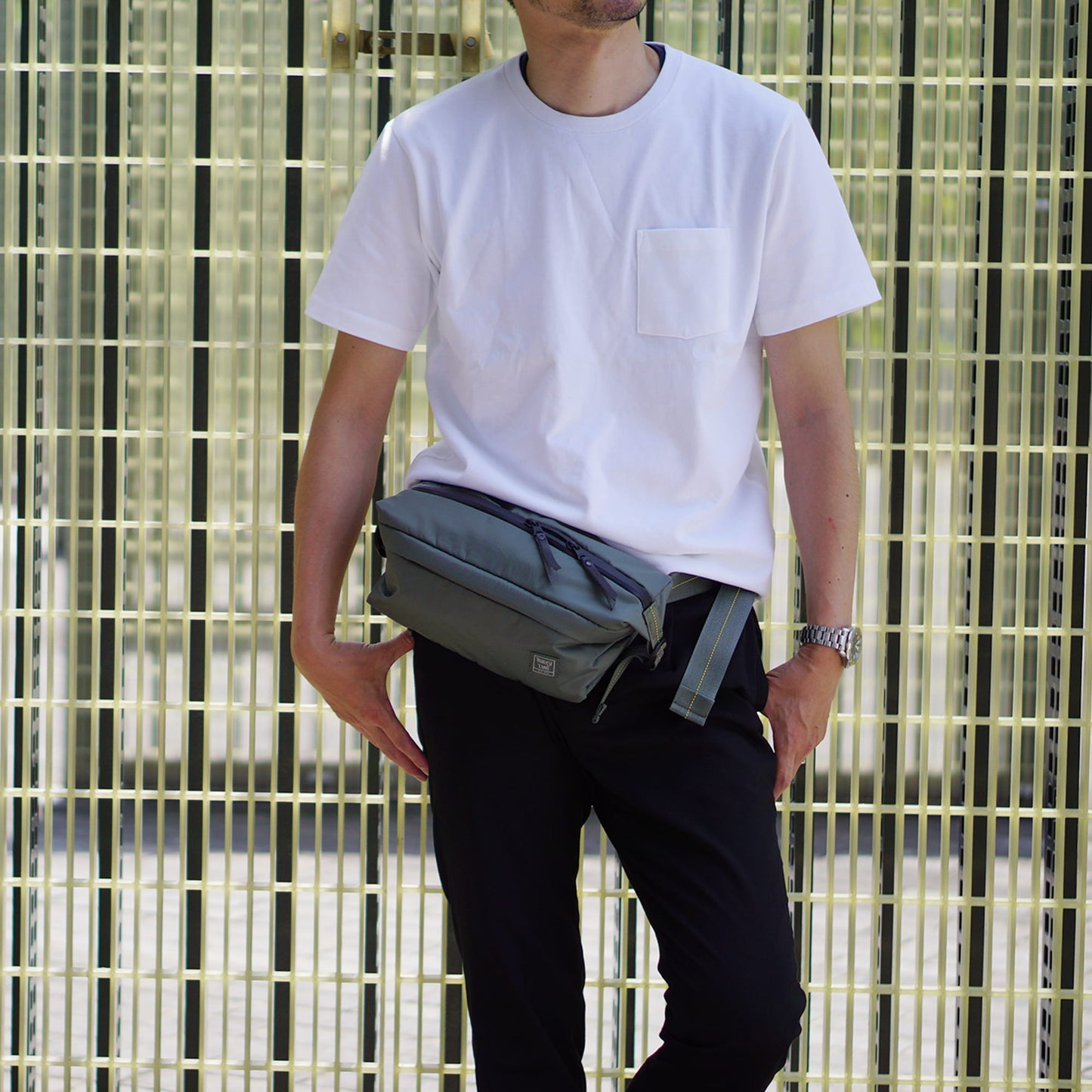 FLYER'S LITESPAN Body Bag, Waist Bag, Expandable HS-0352