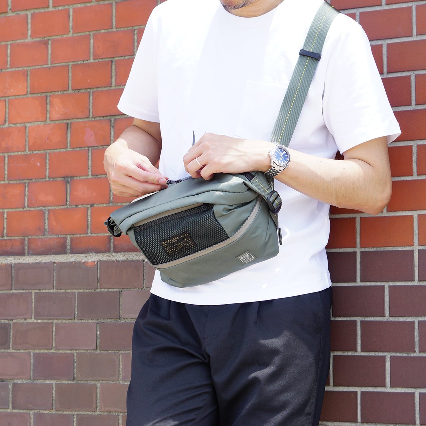 FLYER'S LITESPAN Body Bag, Waist Bag, Expandable HS-0352