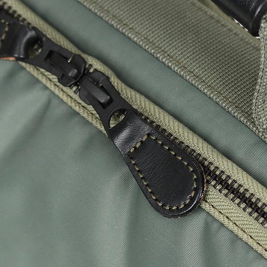 限定復刻版第一弾  ビジネス  ブリーフ型  FLYER’S 2WAY ブリーフケース(S)   ナイロンツイル(ボンディング加工)  HJH-4009_R - HARVEST LABEL