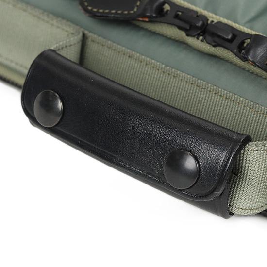 限定復刻版第一弾  ビジネス  ブリーフ型  FLYER’S 2WAY ブリーフケース(S)   ナイロンツイル(ボンディング加工)  HJH-4009_R - HARVEST LABEL