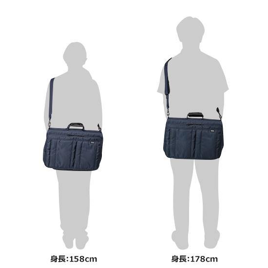 限定復刻版第一弾 FLYER’S 2WAY ブリーフケース(L)  ナイロンツイル(ボンディング加工)  HJH-4008_R - HARVEST LABEL