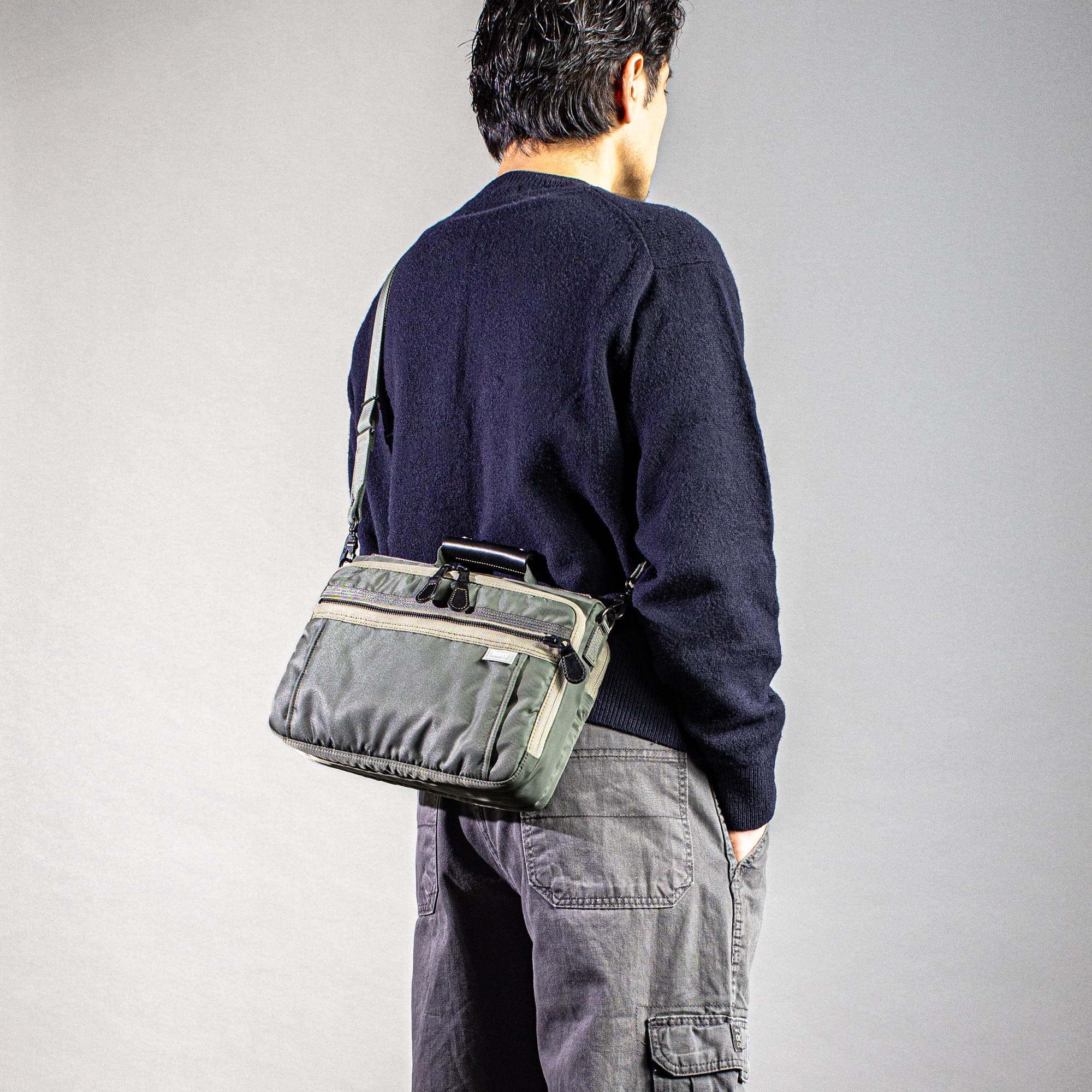 Official] HARVEST LABEL Flyers Steed Men's Shoulder Bag, Cordura