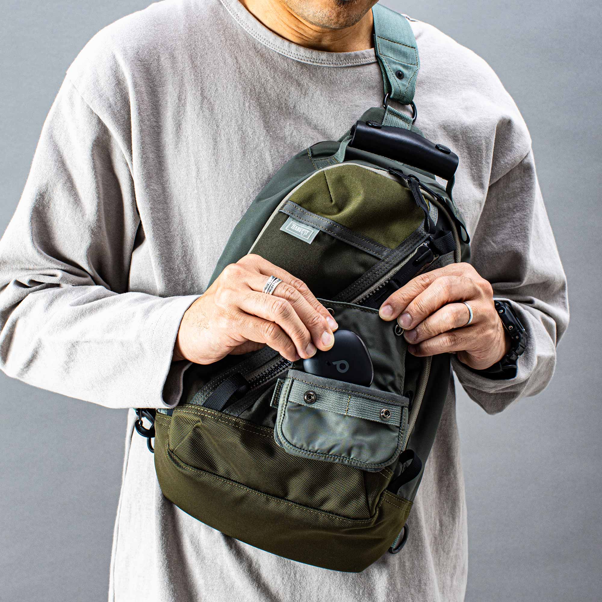 HARVEST LABEL ReLoad スリングバッグ HGL-0188｜CORDURA®・日本製・11