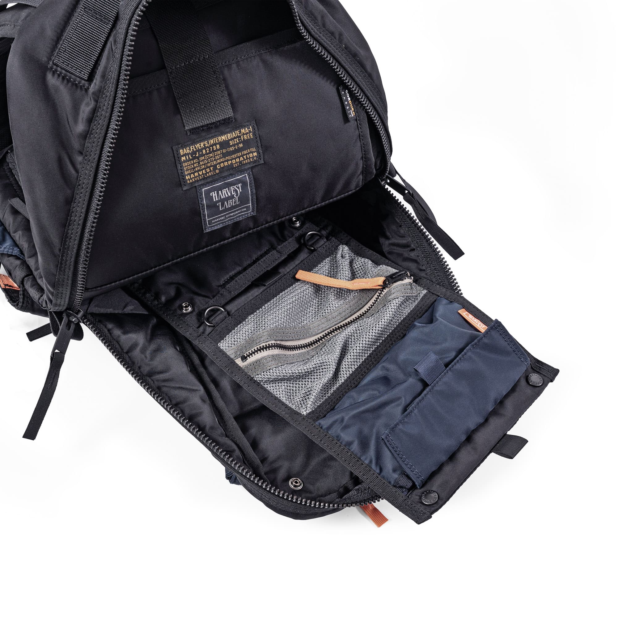 Official] HARVEST LABEL Flyers 70XX Backpack, Men's, PRO-SPEC