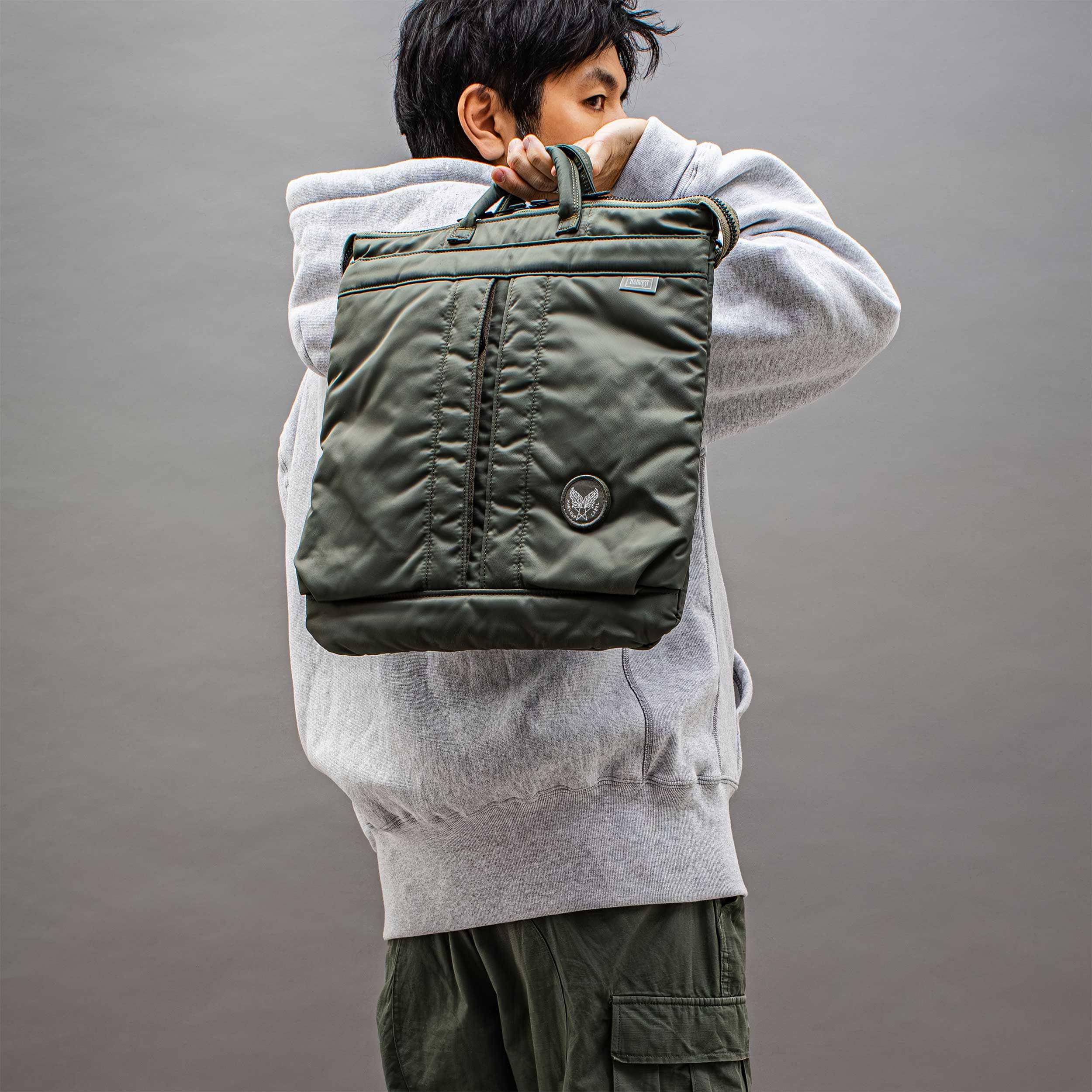 公式】HARVEST LABEL Edition 30 FLYER'S reflection HELMET BAG