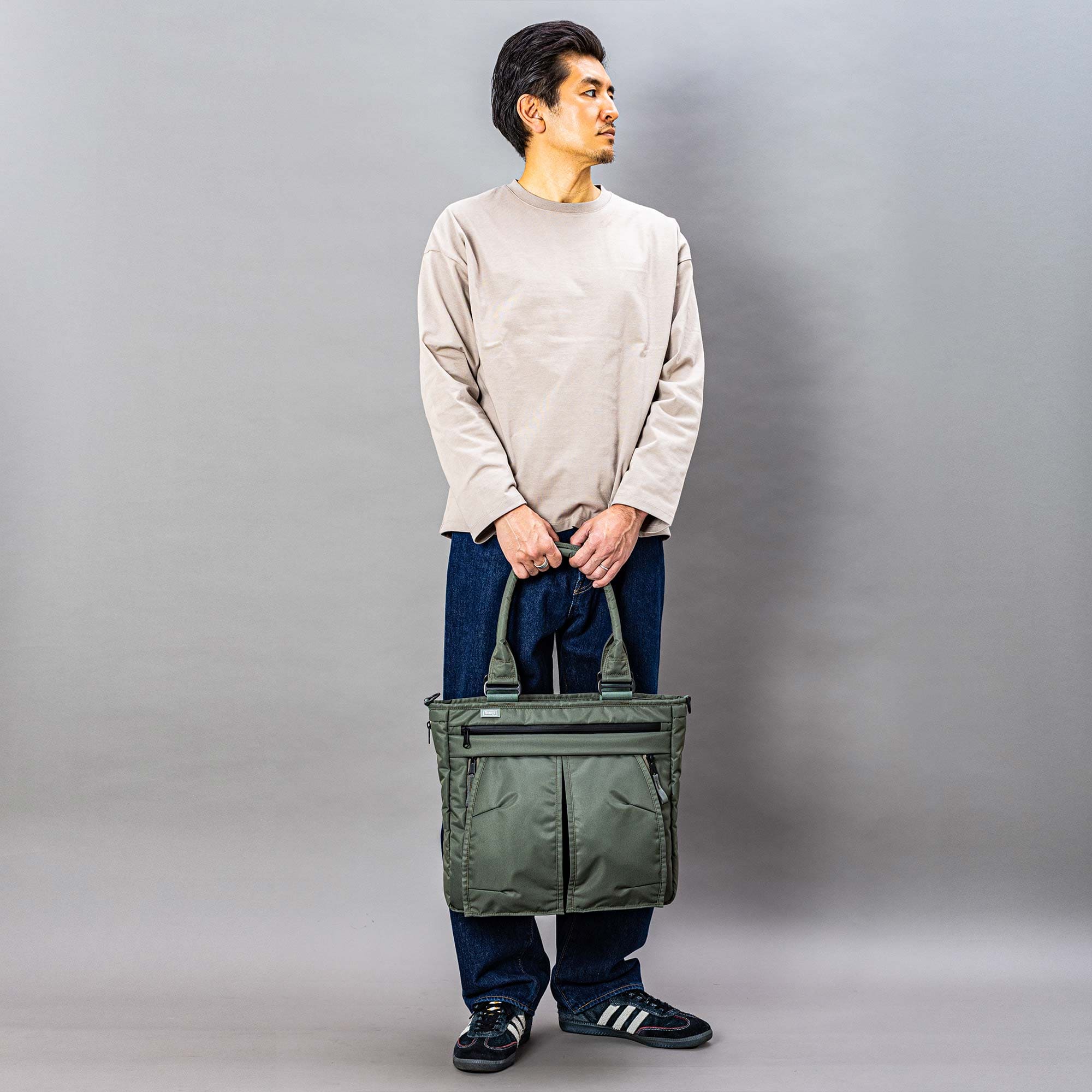 URBAN CARGO Tote Bag HVT-0281 | 2-Way, Large Capacity, Laptop