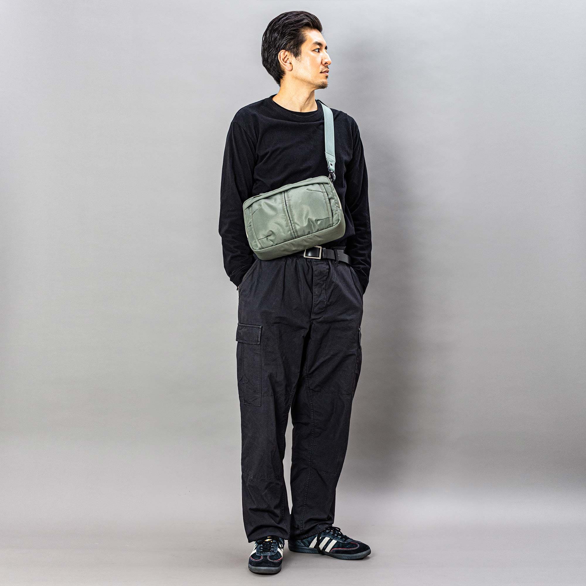 HARVEST LABEL URBAN CARGO ショルダーバッグ HVT-0284|防水 撥水 HARVEST LABEL URBAN CARGO ショルダーバッグ HVT-0284|防水 撥水