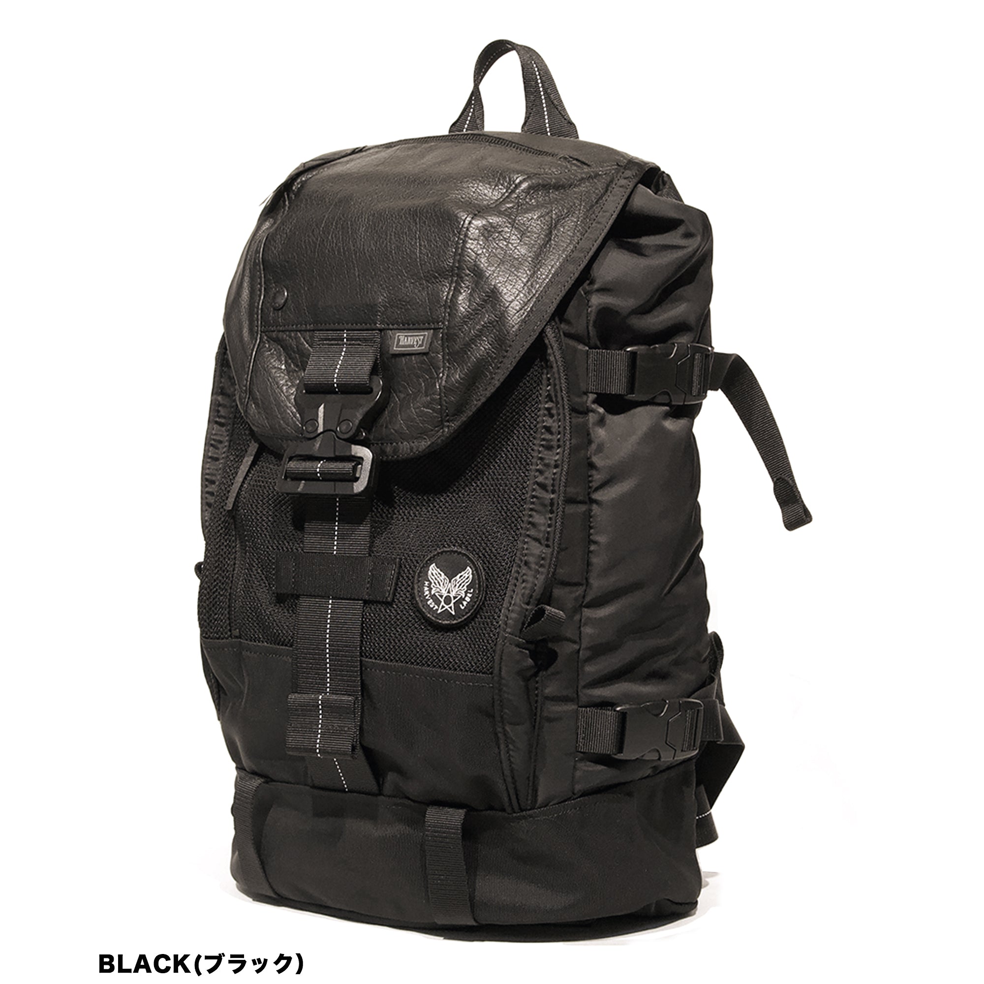 HARVEST LABEL /ハーヴェストレーベル CUSTOM /カスタム BACKPACK バックパック フラップ スーパーナイロン HC-0107