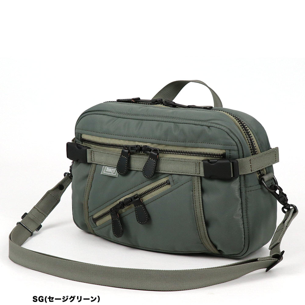 
                      
                        限定復刻版第二弾   FLYER’S ２wayショルダーバッグ  ナイロンツイル（ボンディング加工）  HJH-4022_R - HARVEST LABEL
                      
                    